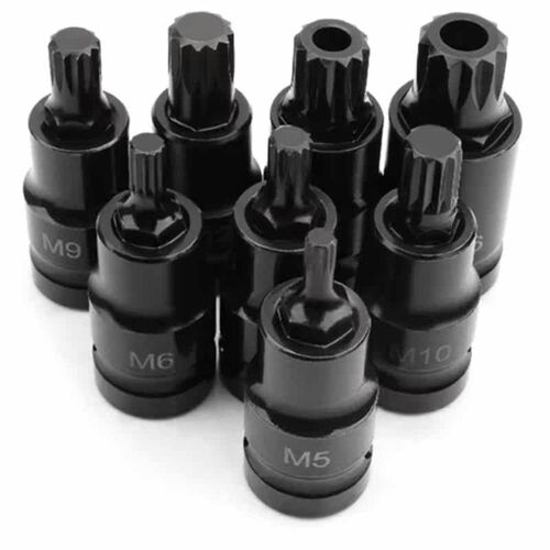 1/2 Pneumatic Twelve Angle Screw Socket Large Hexagonal Sock