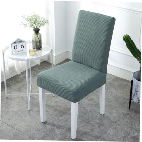 Dining chair set home knitted hotel stool cover Seat covers - 封面