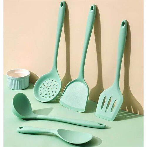 Cookware Tool Set 5 Pieces Silicone Kitchen Utensil Set Non-