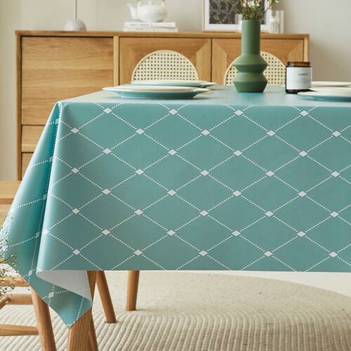 waterproof tablecloth plastic washable  table cover mat big