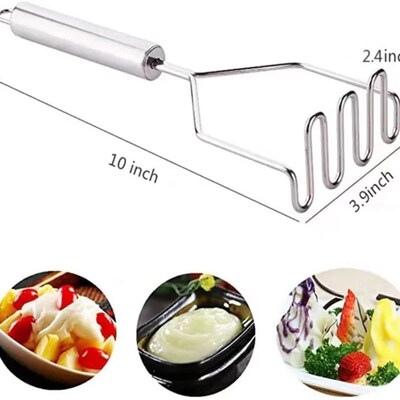 Potato masher , stainless steel