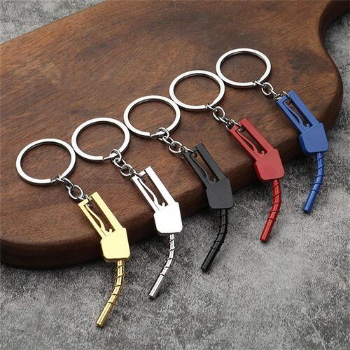 Creative Car Speed Gearbox Gear Head Keychain Manual Transmi