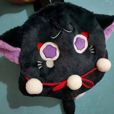 Game Genshin Impact Scaramouche Wanderer Cosplay Cat Cute