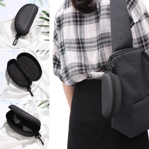 New Zipper Eye Glasses Sunglasses Hard Case Cover Bag Stora