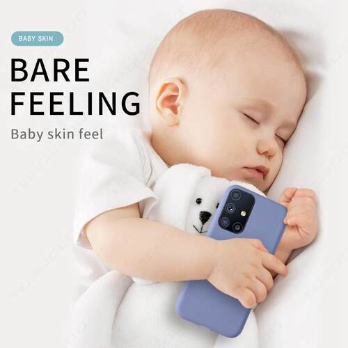 A71 M21 M31 M31S M51 Liquid Silicone Case A13 A33 A53 A52S A