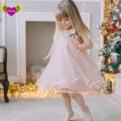 Baby Girls Birthday Party Tutu Dress Summer Clothes For Kids