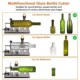 Cutter Cutting Tool 1Set Square Bottle For Glass