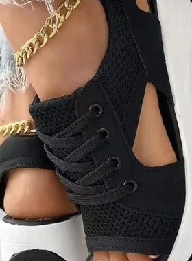 Fashion Women Sandals Summer New Lady Platform Chunky Sandal