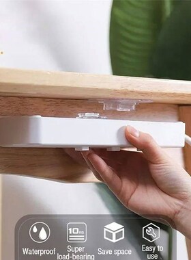 Double-Sided Adhesive Wall Hooks Hanger Strong Transparent S