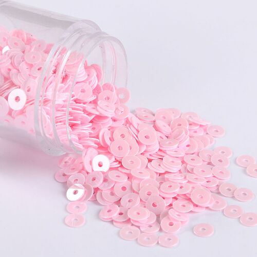 10g/Pack 2-6mm Multi Size Flat Round Loose Sequins For Craft