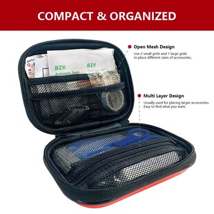 91pcs Aid For House First Kit Medical Emergency Portable Bag