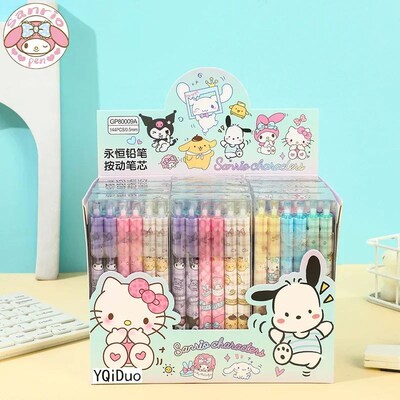 Sanrio 12pcs Mechanical Pencil Kawaii Hello Kitty Pochacco M