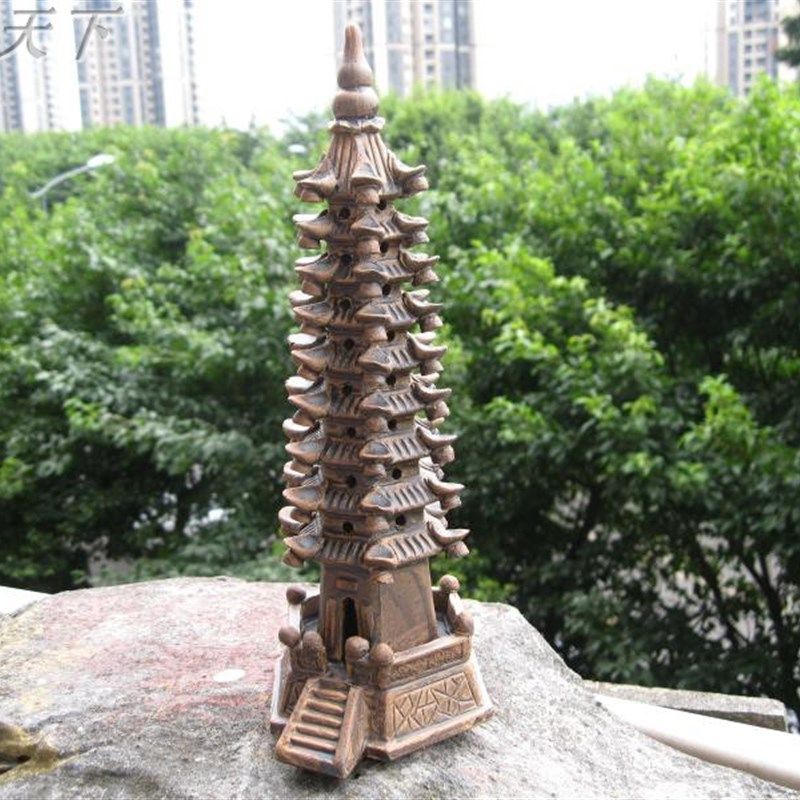 假山盆景流水配件陶瓷古色宝塔庭院装饰山水盆景摆设水族鱼缸摆件,家居饰品,装饰摆件,淘宝优惠券,粉丝福利购,淘宝优惠卷