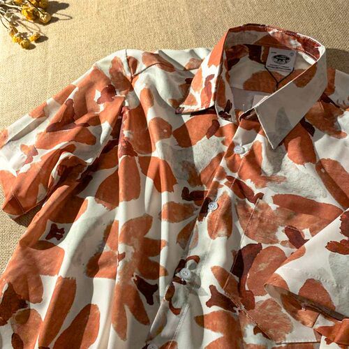 Tropical Rainforest Summer Cool Short-sleeved Shirt Mens Ca