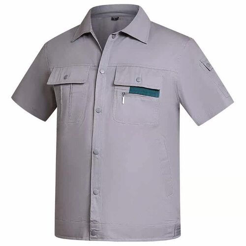 Summer short-sleeved overalls suit mens workers workshop l