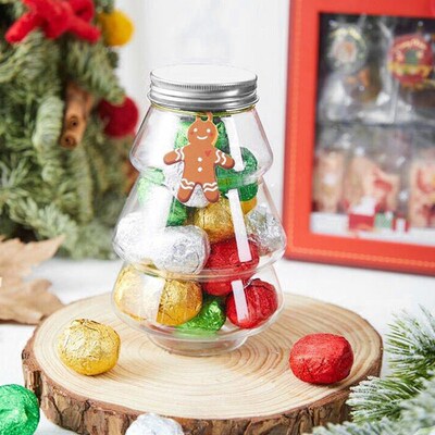 Christmas Candy Biscuits Bottle Sealed Jar Christmas ree Mil