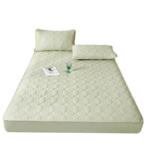 Cotton bed mattress cover bed sheets single bed sheet thick