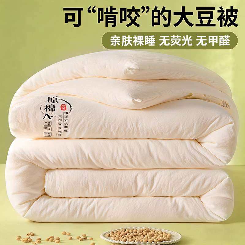 大豆纤维被子冬被棉被芯春秋加厚保暖宿舍单双人被褥学生四季通用,3C数码配件,其它配件,淘宝优惠券,粉丝福利购,淘宝优惠卷
