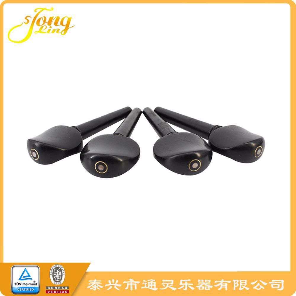 大提琴乌木弦轴  大提琴配件一套