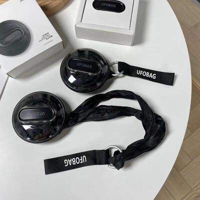 A5L高逼格蛋型收缩可折叠收纳UFO购物袋 超酷斜挎袋K83