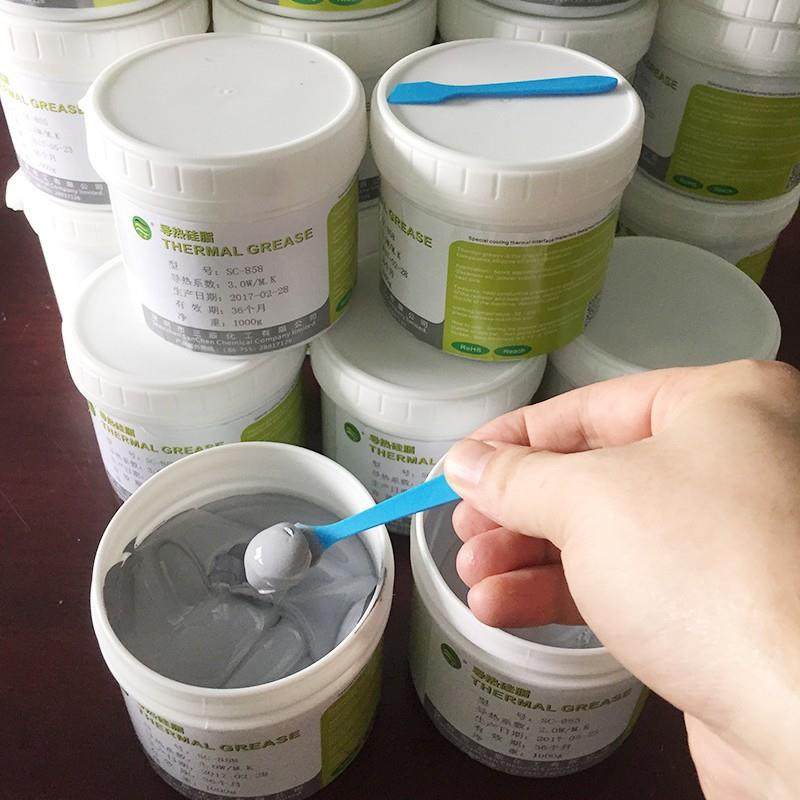 三辰LED灰色导热硅脂高导热系数散热膏电源散热耐高温永不干结,工业油品/胶粘/化学/实验室用品,工业润滑油,淘宝优惠券,粉丝福利购,淘宝优惠卷