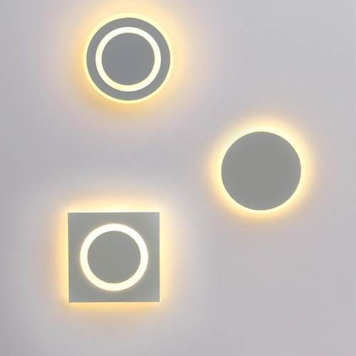 低压氛围方圆形超小地脚壁灯loft创意个性装饰过道楼梯踏步小夜灯