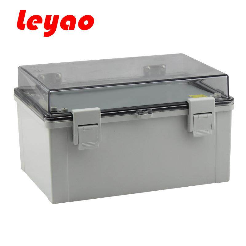 搭扣PC透明配电箱塑料防水箱 LY-PCT-302017 300*200*170