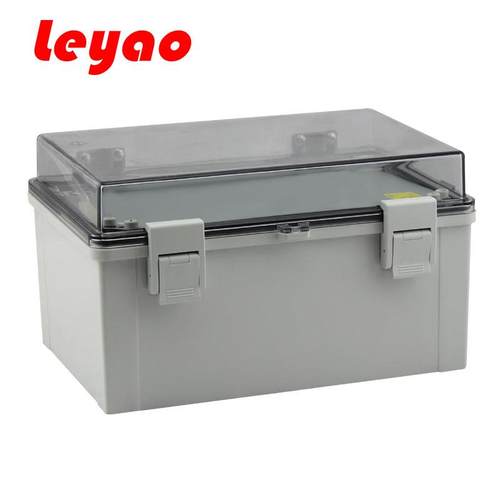 搭扣PC透明配电箱塑料防水箱 LY-PCT-302017 300*200*170