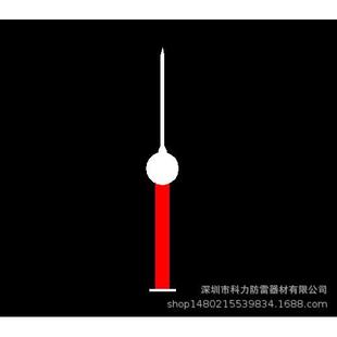 微波站监控监测站避雷针 防电磁辐射避雷针 玻璃钢避雷针 防侧闪