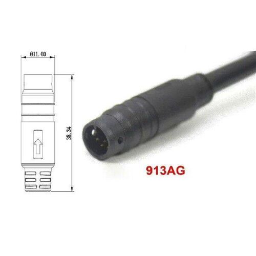 Electric Bicycle Waterproof Cable 1T5 Is Suitable For Some