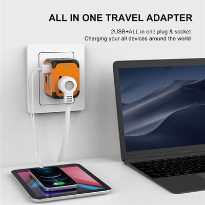 Universal Travel Adapter Travel Charger Outlet Converter。00