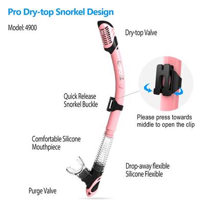 Professional Diving Scuba Mask No Fogging Snorkeling Scuba D