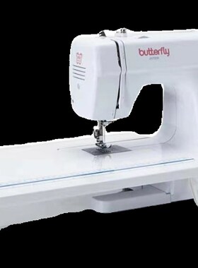 蝴蝶牌缝纫机JH78/7523家用小型电动缝纫机带锁边多功能老式