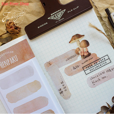 20Sheets/pack Colorful Sticky Notes Memo Pad Notepad Creativ