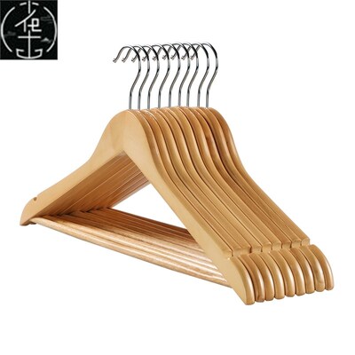 cabinet skid hangers clothes clip coat hanger wooden rack