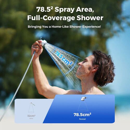 Outdoor Camping TINY SHOWER IPX7 Waterproof Portable Electri
