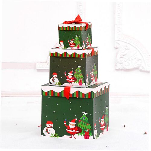 Christmas decorations gift box Gift box Christmas tree