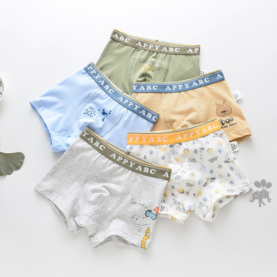 Children Underwear Boys Panties Cotton Boxer Children Briefs