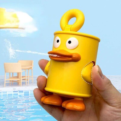 Sprinkler Can Figurine Water Gun Toy Ornament Beach Water Fi