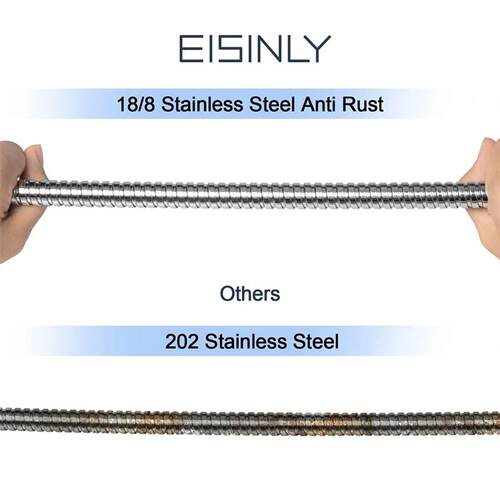 Bath Shower Hose 3/2/1.75/1.5m Stainless Steel Flexible Hand