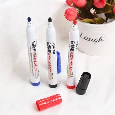 10pcs Whiteboard Pen Can Be Erased Marker Pens Non-toxic Lar