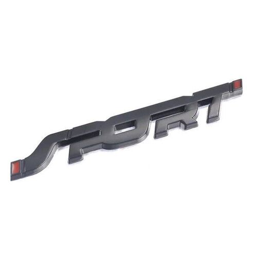 Car Accessories Sticker Styling Metal 3D Chrome Black Auto C