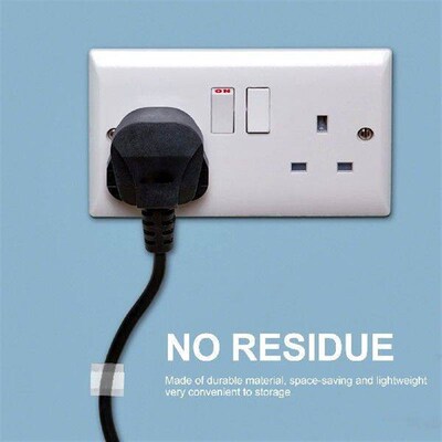 Fixed Line Clip Wire Cord Holder Adhesive Cable Clips