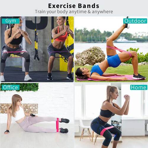 Resistance Bands for Working Out 5 Different Resistance Exer