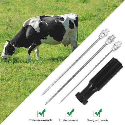 Stomach Deflation Needle Veterinary Equipment Sheep Trocar