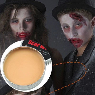 Scar Wax Kit Fake Molding Wound Skin Wax Special Effects Bod