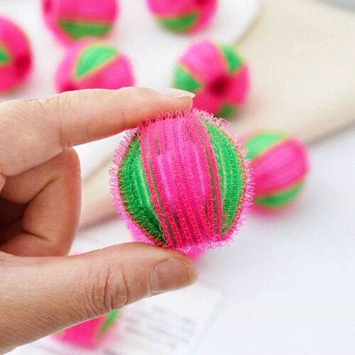 12/6pcs Washing Machine Hair Filter Floating Pet Fur Lint Re