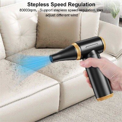 80000RPM Compressed Air Duster Brushless Motor Handheld