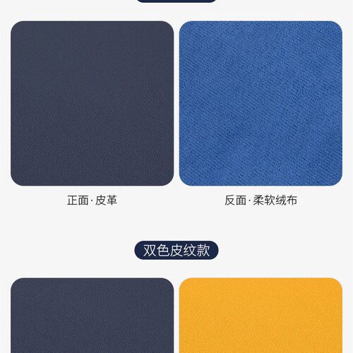 Large Size Office Desk Protector Mat PU Keyboard Mouse Pad