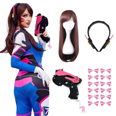 Dva Kostum Cosplay Bodysuit Zenti Game Wanita Seksi Dewasa J